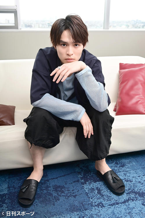 野球に青春をささげた高校球児が俳優業やモデル業へと活躍の場を広げて急上昇中の兵頭功海（2021年5月撮影）