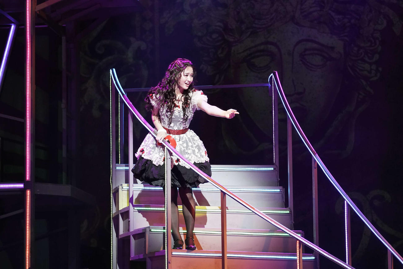 ミュージカル「ロミオ＆ジュリエット」東京公演でジュリエット役を演じる天翔愛（C）岡本隆史