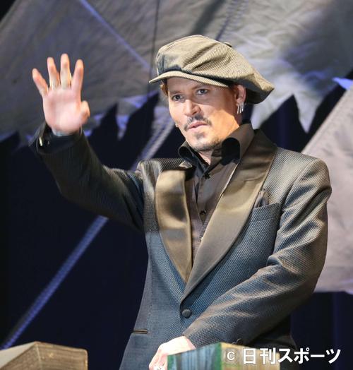 ジョニー・デップ（１７年６月撮影）
