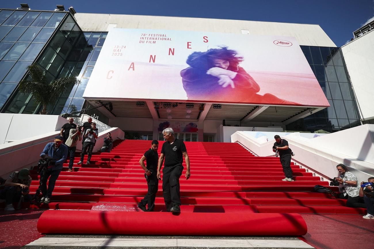 カンヌ国際映画祭の会場（ロイター）