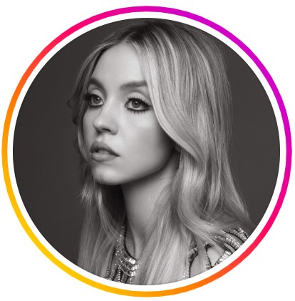 シドニー・スウィーニーのインスタグラムから