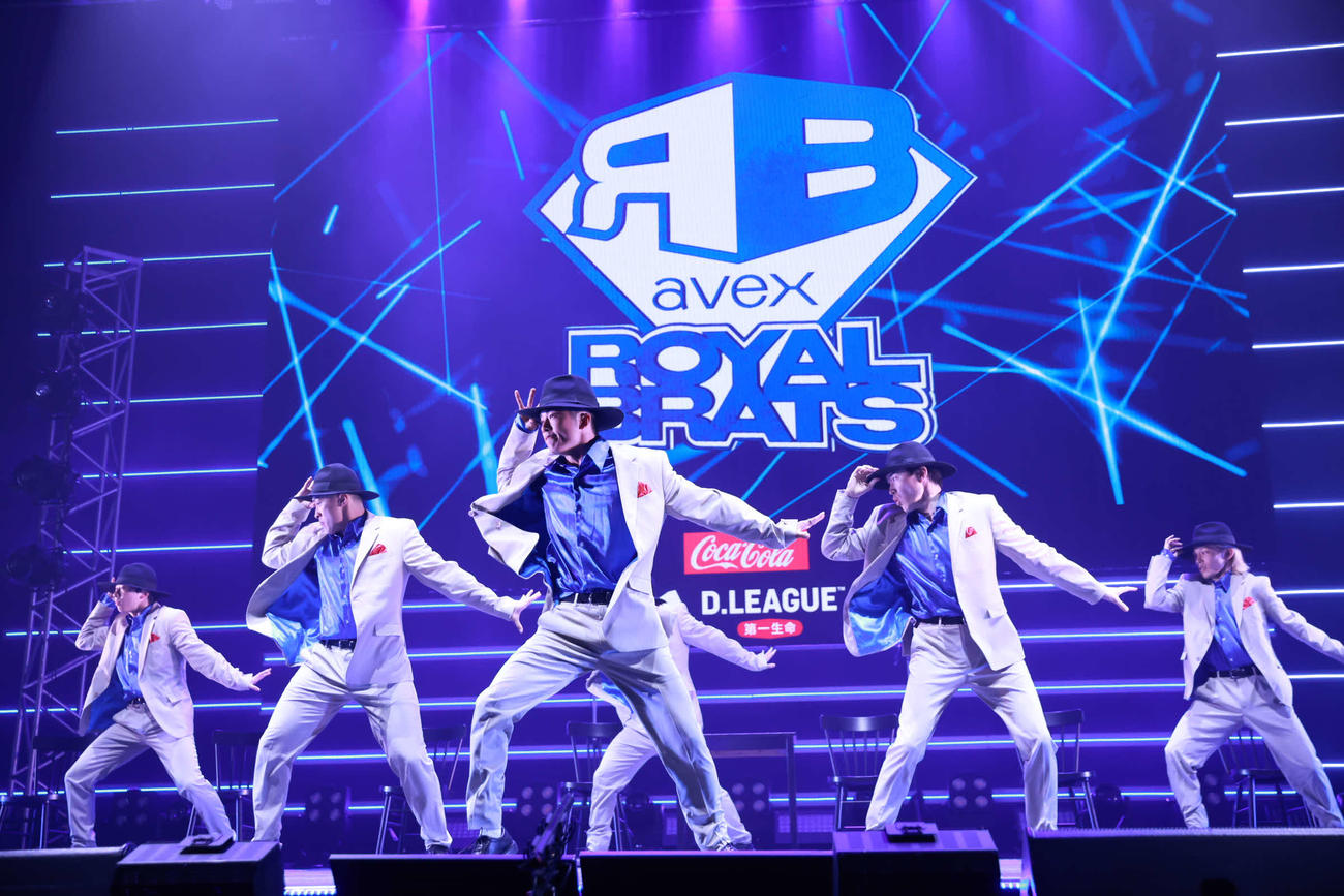 惜しくもCSを逃したavex ROYALBRATS　（C）D.LEAGUE 23－24
