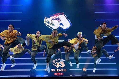 優勝したdance studio eggのNEO TIGER　（C）SD.LEAGUE2024