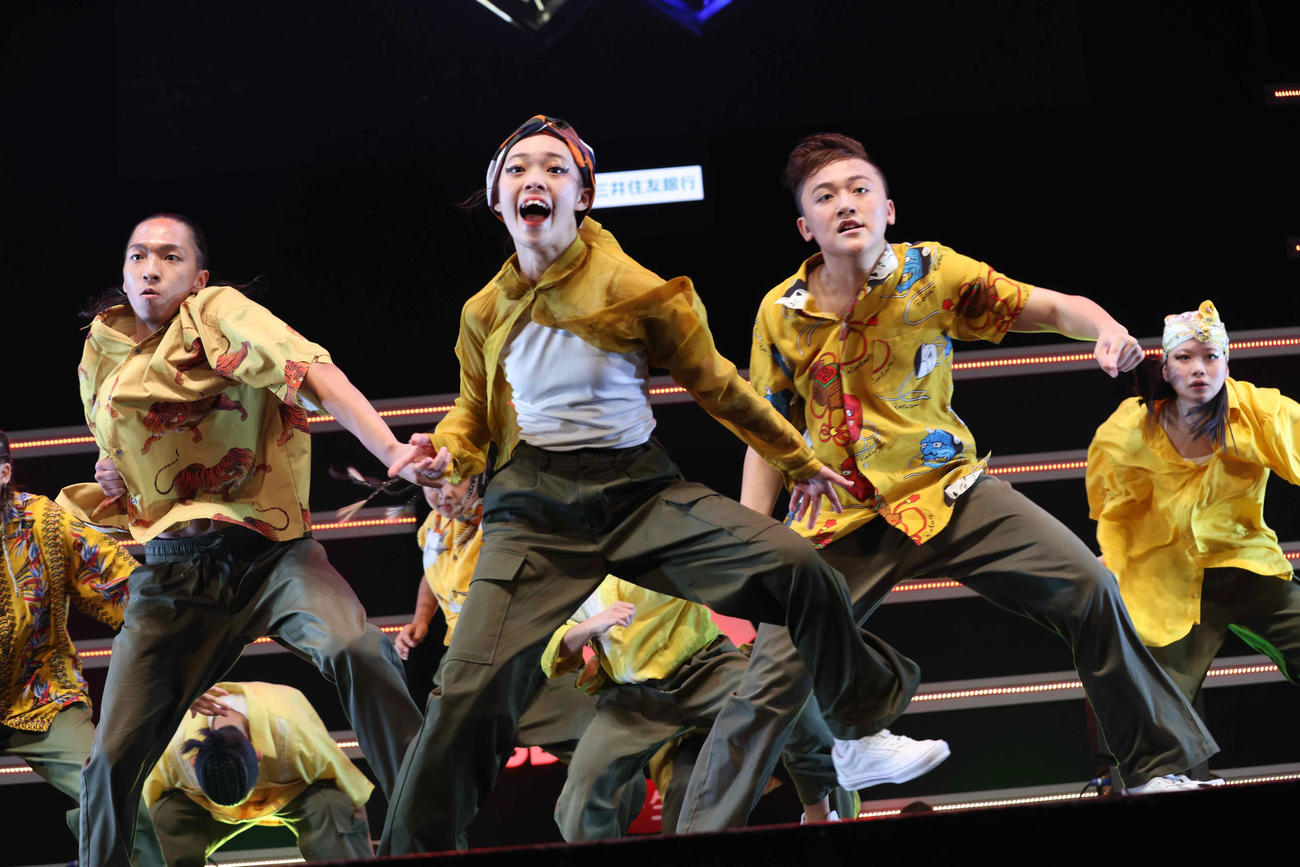 初代王者に輝いたdance studio eggのNEO TIGER　（C）SD.LEAGUE2024