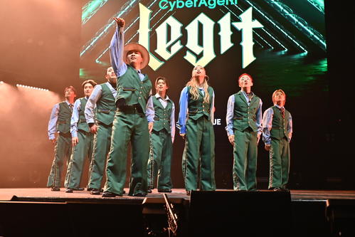首位をキープしたCyberAgent Legit　（C）D.REAGUE24－25