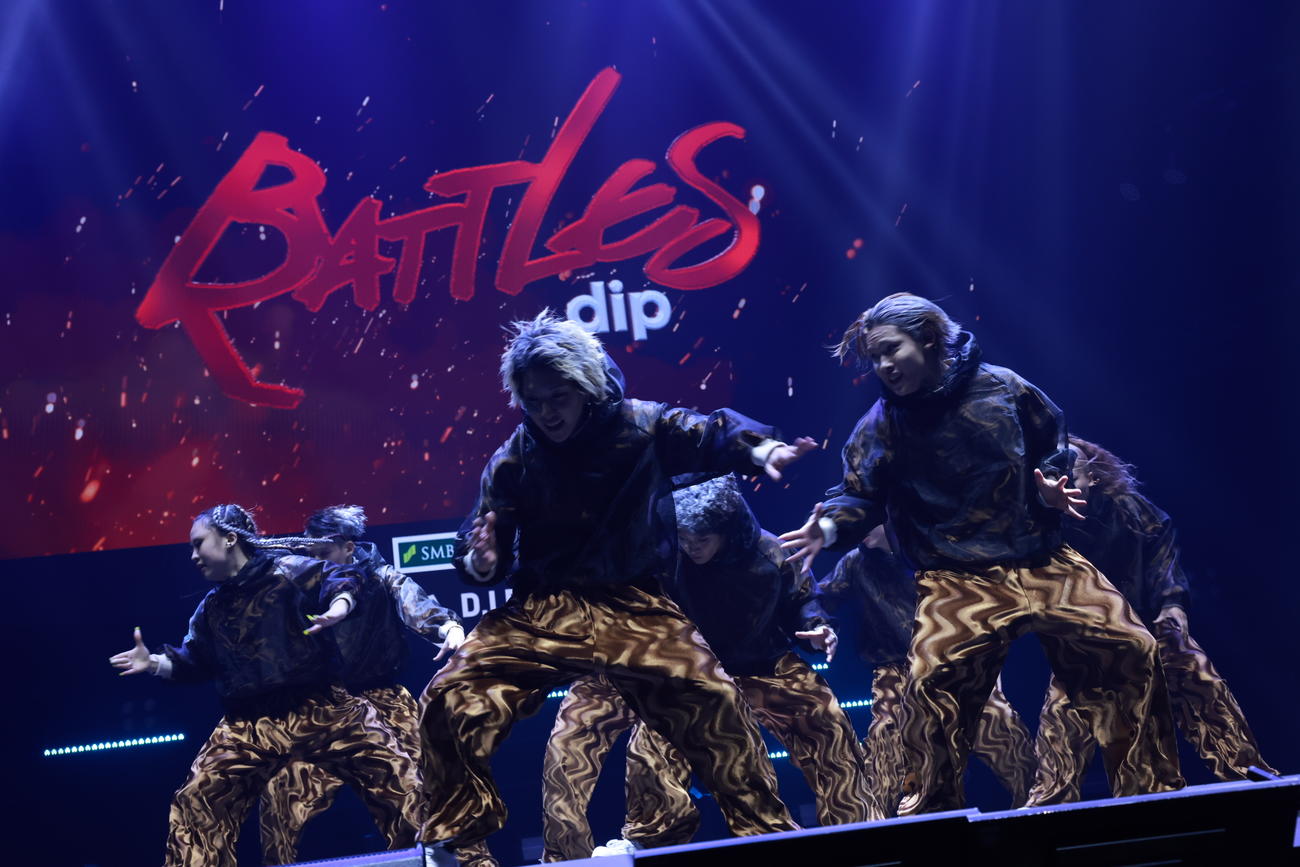 dip BATTLESがスイープ達成　（C）D.LEAGUE24－25