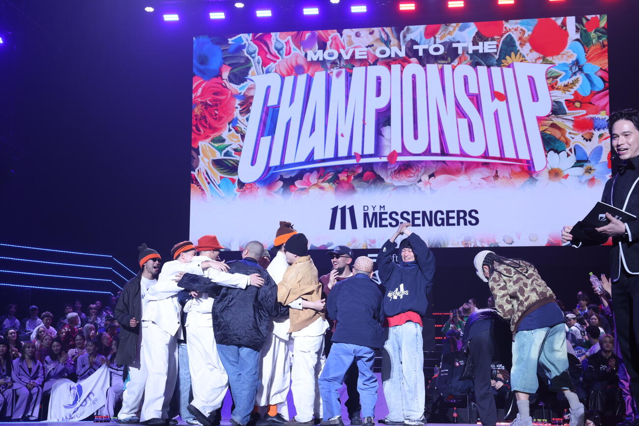 CYPHER ROUND.を連覇して、CS進出を決めたDYM MESSENGERS　（C）D.REAGUE25－26