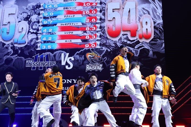 僅差を制したFULLCAST RAISERZは喜びを爆発させた（C）D.REAGUE25－26