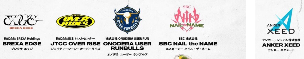 4つの新チームとアルトリの後継企業　（C）D.REAGUE25－26