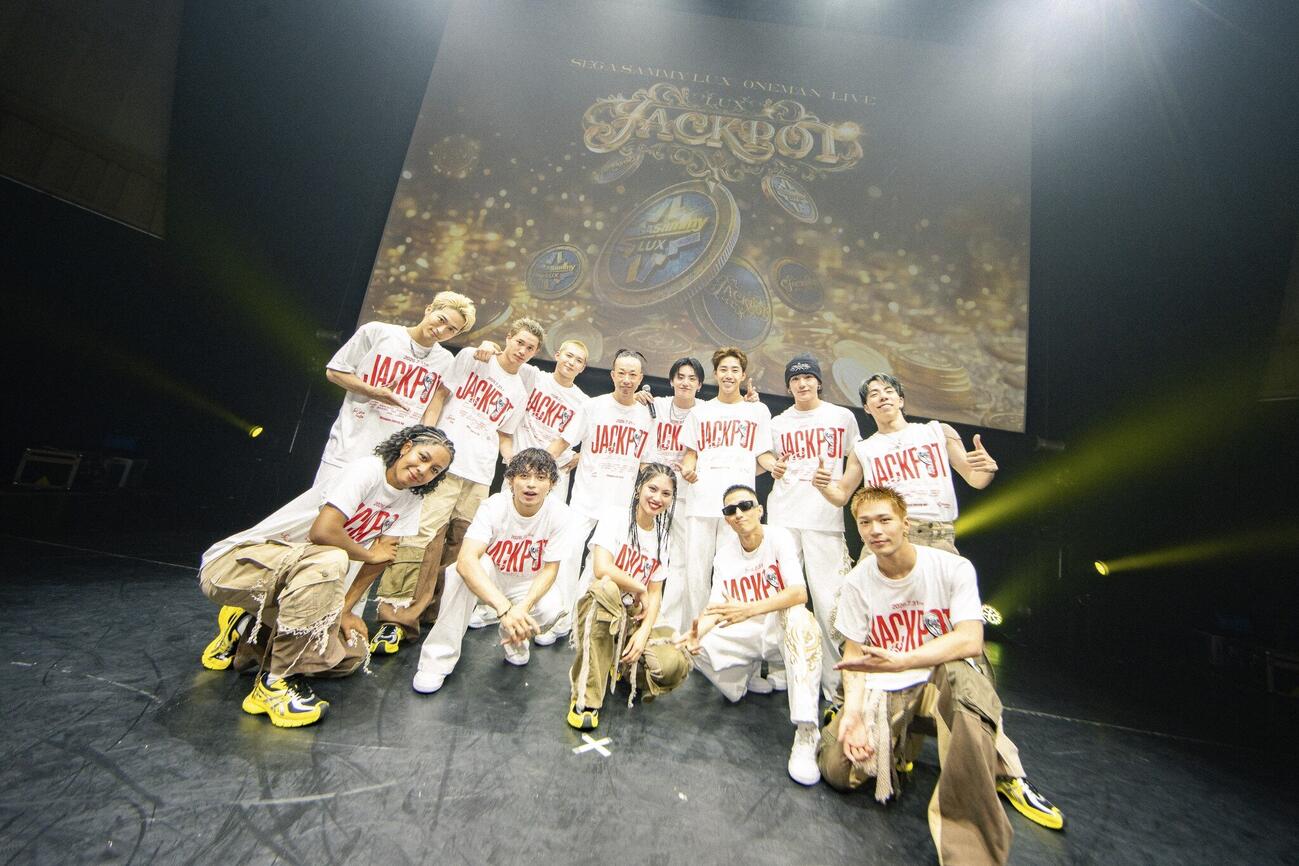 SEGA SAMMY LUXは2年ぶり単独ライブで銀河系軍団の底力をみせた（C）SEGA SAMMY LUX