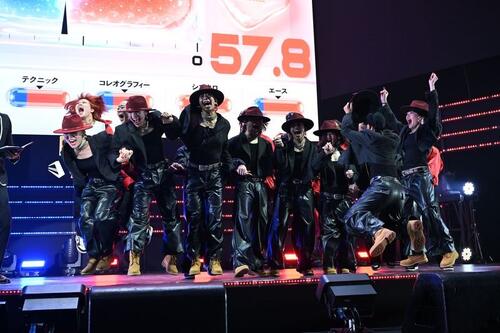 新チーム対決を制したBREXA EDGEは喜びを爆発させた　（C）D.REAGUE26－27