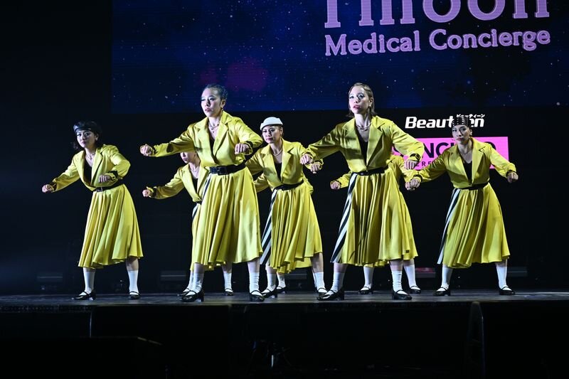 Medical Conciege I’moonは初戦の黒星を反省して、シンクロを立て直した　（C）D.REAGUE26－27