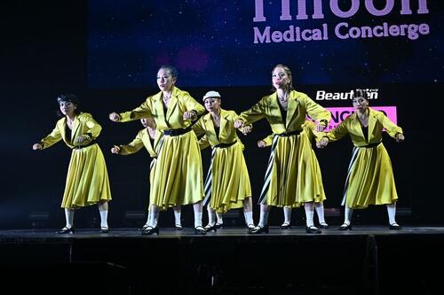 Medical Conciege I’moonは初戦の黒星を反省して、シンクロを立て直した　（C）D.REAGUE26－27
