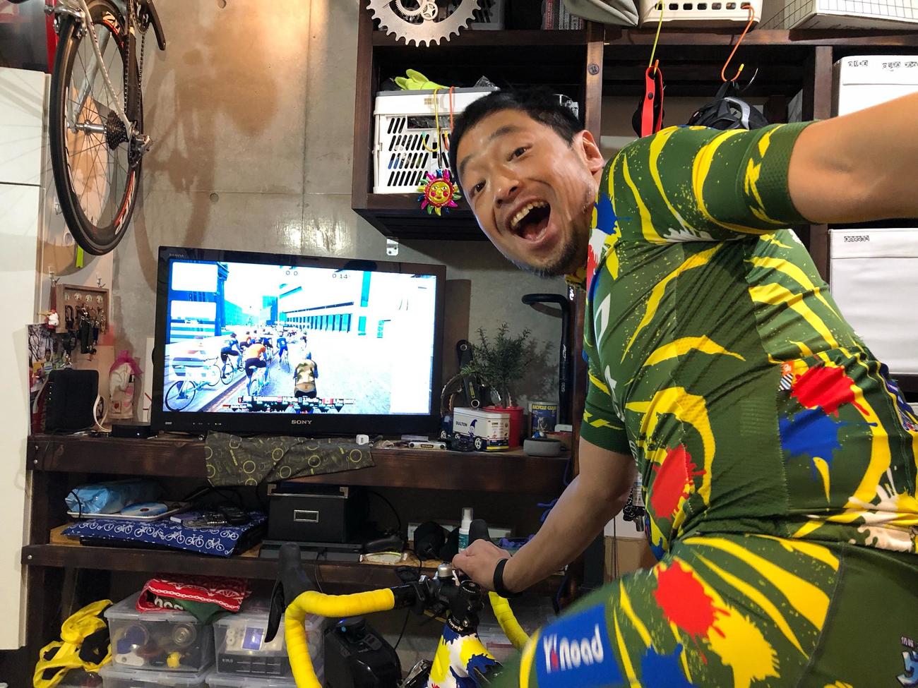YouTubeの視聴者ファンディングを使って、募金を集めるライブ配信を行う団長安田（本人提供）