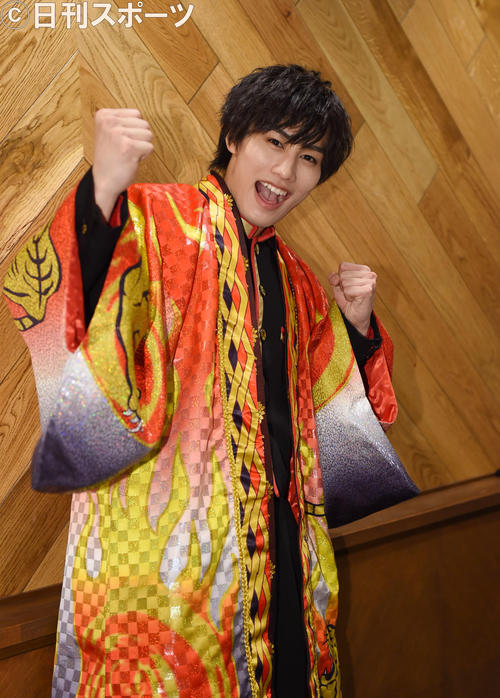 主演を務める「ウルトラマントリガー　NEW GENERATION TIGA」について語る「祭nine.」の寺坂頼我