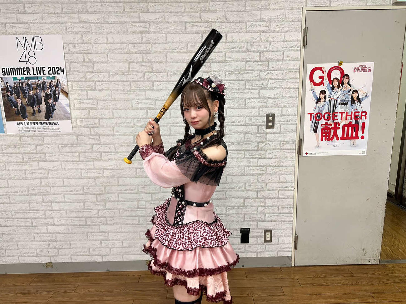 バットを構える和田海佑