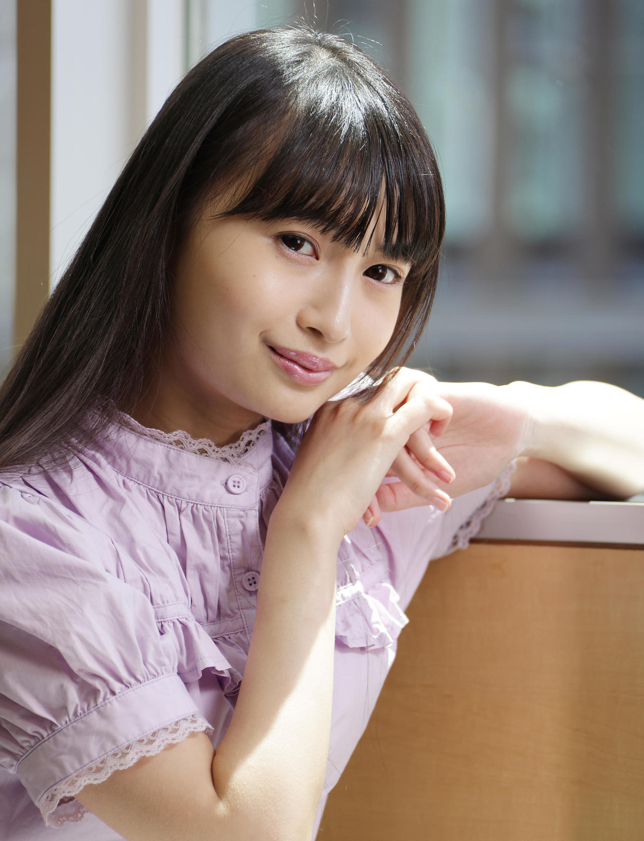 アイドルと演歌を両輪に活躍する望月琉叶（撮影・中島郁夫）