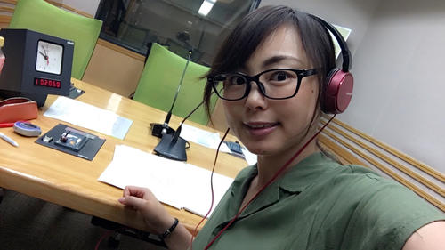 文化放送「走れ！歌謡曲」スタジオにて