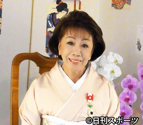 朝丘雪路さん（２０１１年１１月１０日撮影）