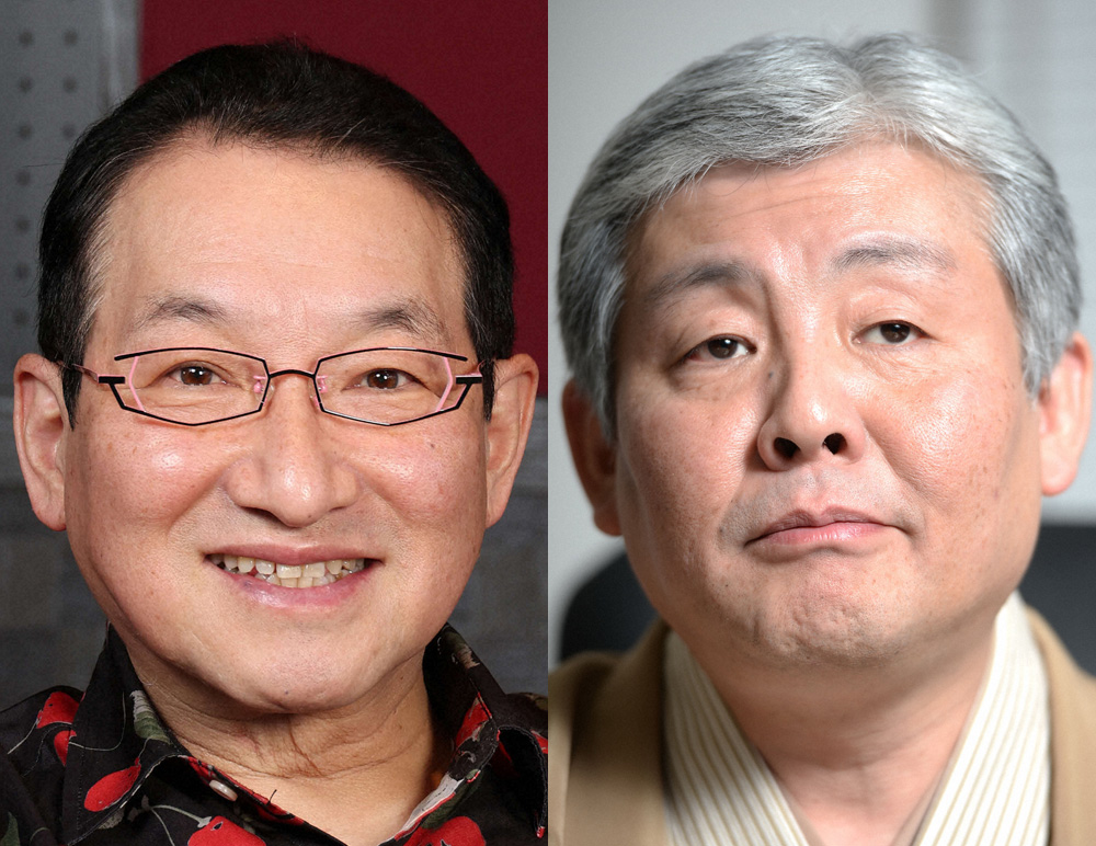 左から春風亭昇太、柳家喬太郎
