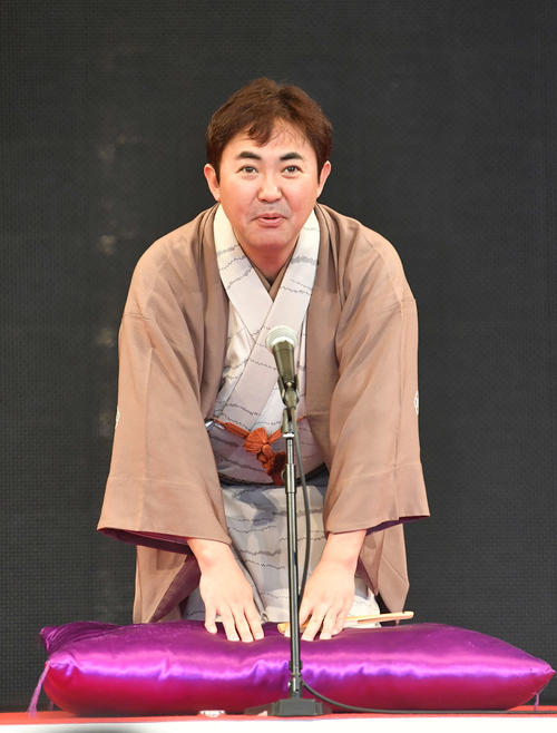 2代目・林家三平（17年撮影）