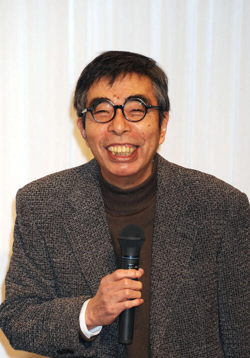 井上ひさしさん（2009年1月撮影）