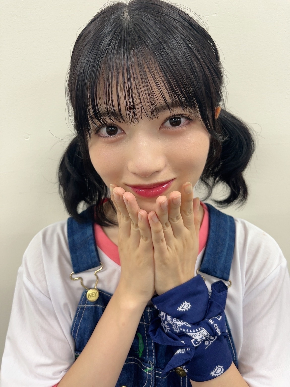 オーバーオール、久しぶりに着ました。