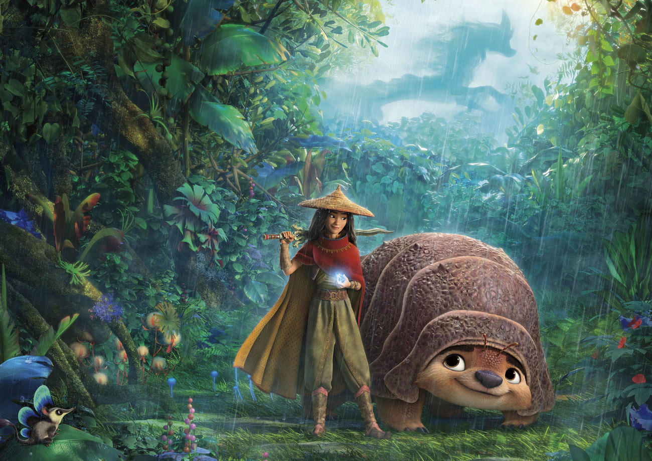 「ラーヤと龍の王国」（C）2021　Disney.　All　Rights　Reserved.（C）2021　Disney　and　its　related　entities