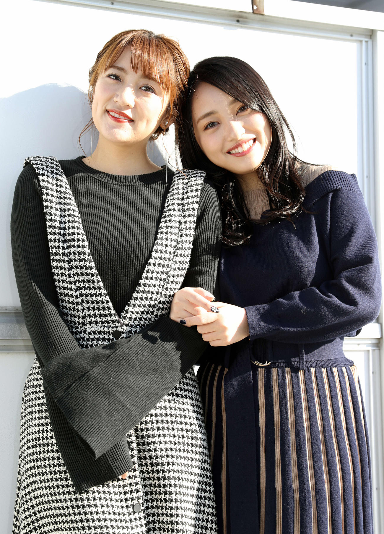 48グループについて語った向井地美音（右）と高橋みなみ（撮影・河野匠）