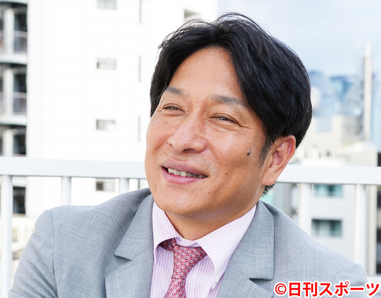 青学大・原晋監督（撮影・菅敏）