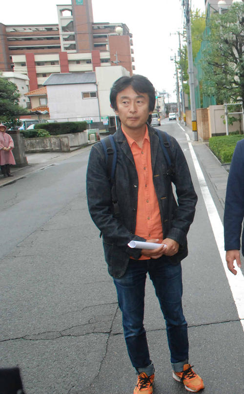 木村真豊中市議（撮影・松浦隆司）
