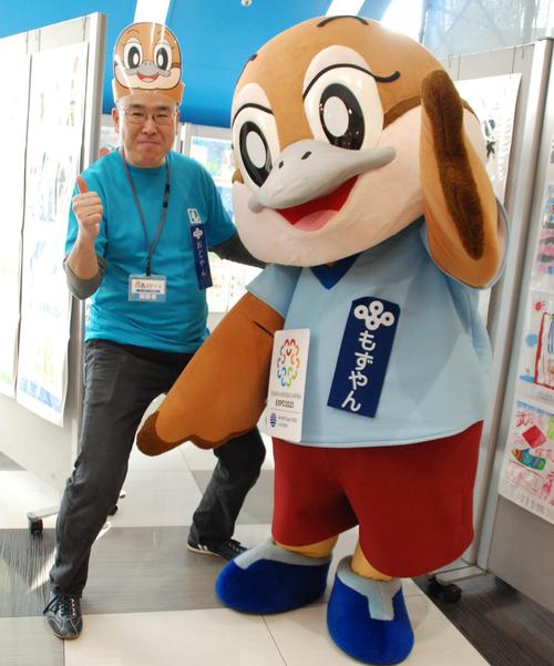 おじやん（左）ともずやん（撮影・松浦隆司）