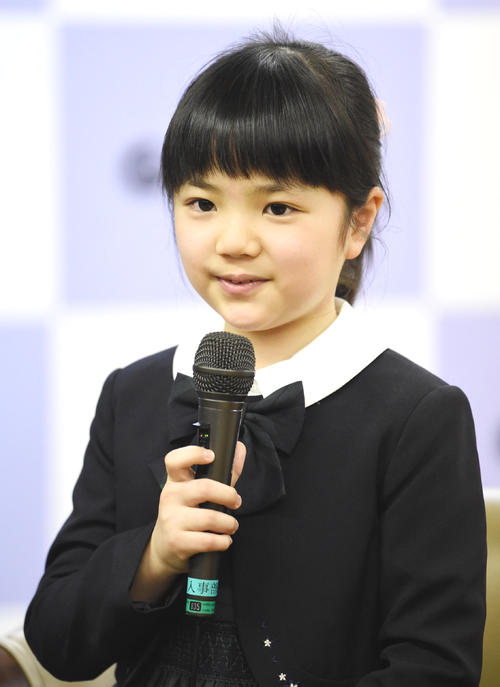 仲邑菫初段（2019年2月20日撮影）