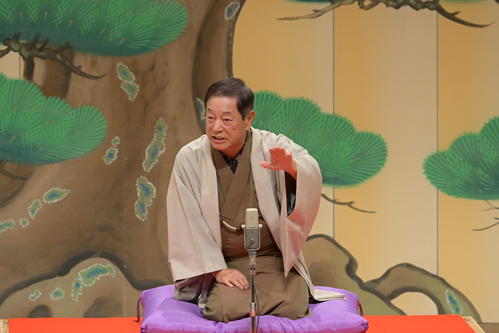 「噺家生活15周年記念月亭方正独演会」大阪公演に出演した師匠の月亭八方