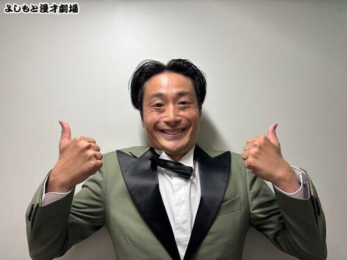 グランドバトルで一世一代の熱演を見せたピン芸人アシダヒモビッチ（よしもと漫才劇場のXから）