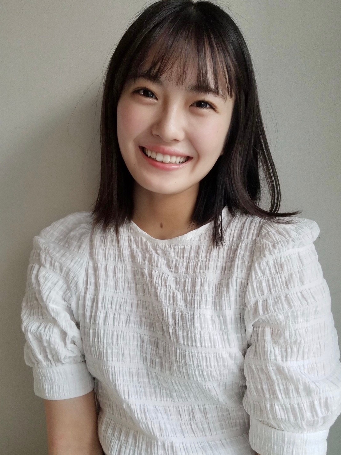 元気いっぱいに「乃木坂46時間TV」への意気込みを語った清宮レイ