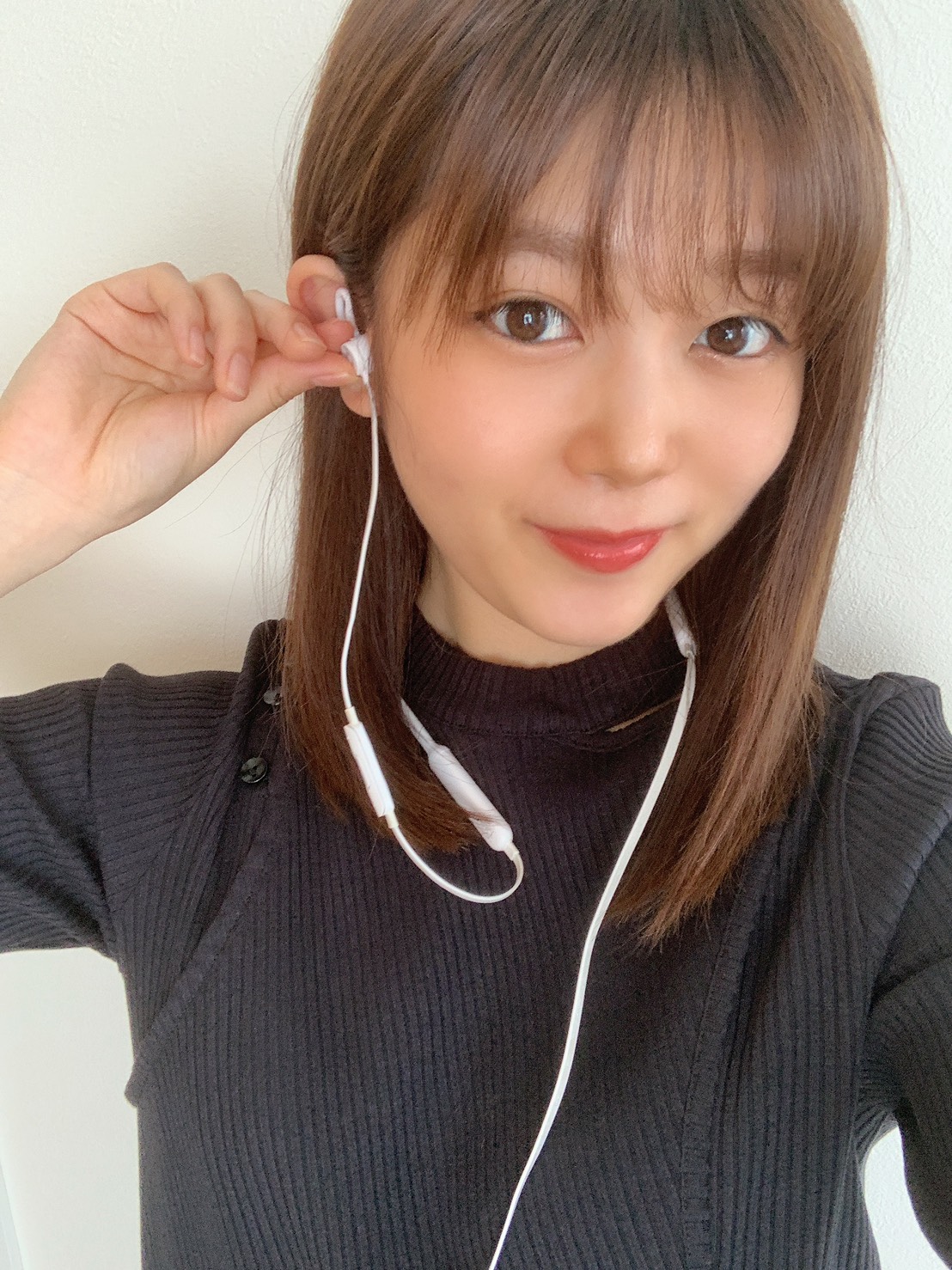 ニッポン放送「欅坂46　こちら有楽町星空放送局」のリモート収録を行う尾関梨香