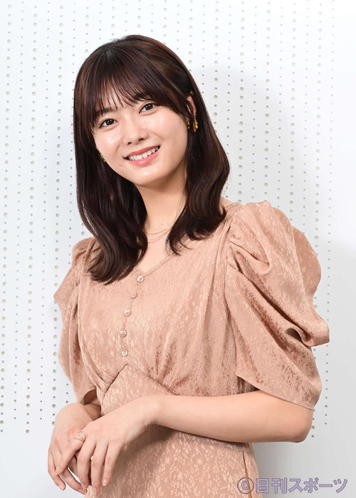 1st写真集「一歩目」を発売する櫻坂46田村保乃（撮影・小沢裕）