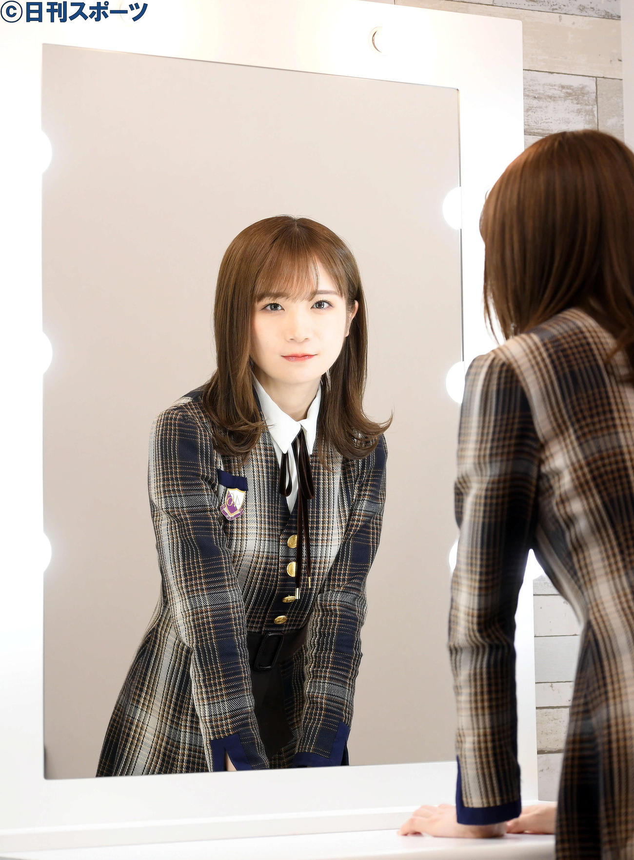 結成から10周年を迎えた乃木坂46のキャプテン秋元真夏（撮影・たえ見朱実）