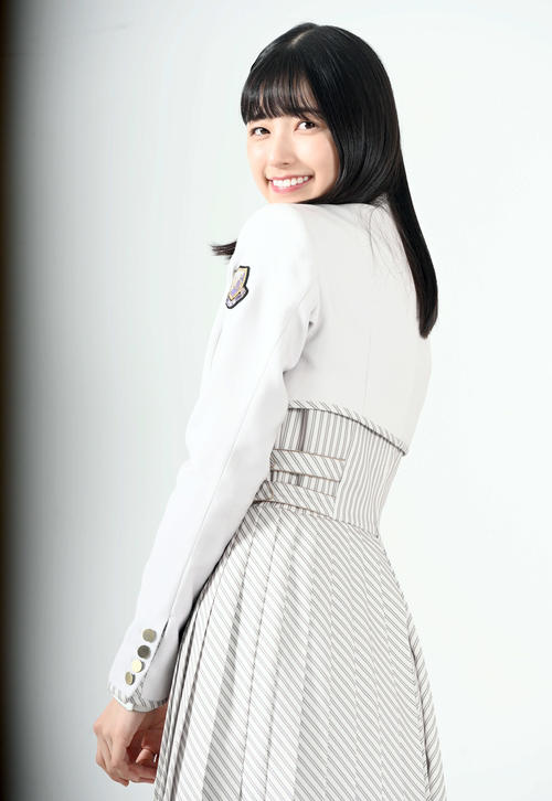 乃木坂46加入1周年を迎えた五百城茉央（撮影・たえ見朱実）
