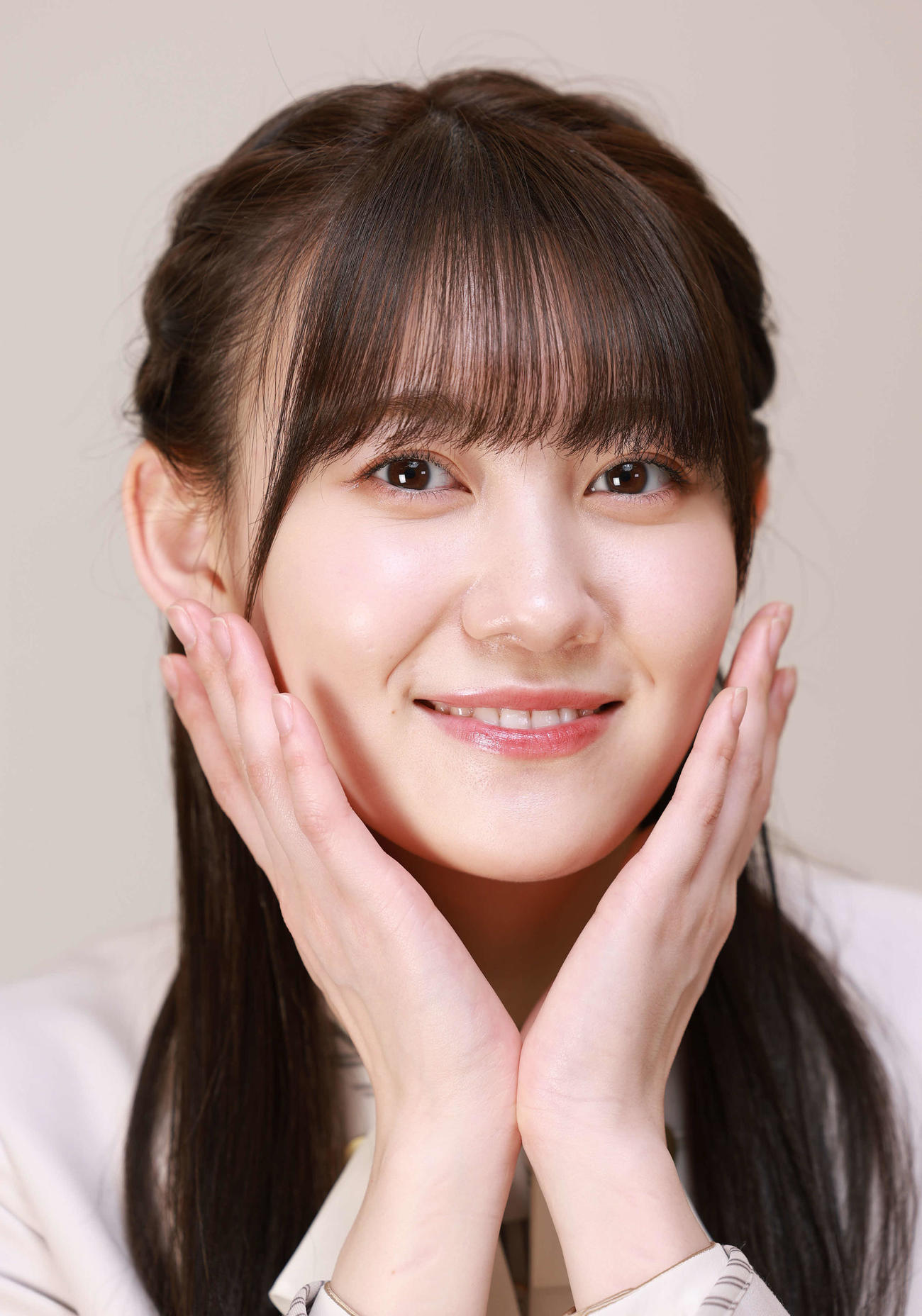 初選抜入りした松尾美佑（撮影・中島郁夫）