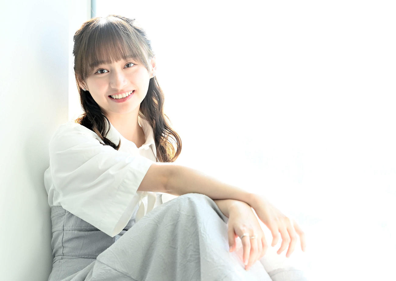 ファースト写真集「知らないことだらけ」を出版し本紙インタビューで心境を語った日向坂46影山優佳（撮影・たえ見朱実）