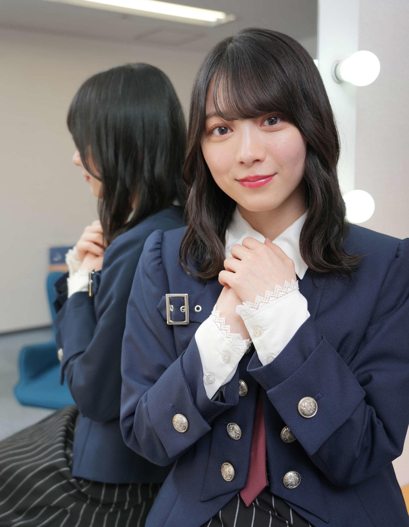 櫻坂46の7thシングル「承認欲求」でセンターを務める森田ひかる（撮影・小沢裕）