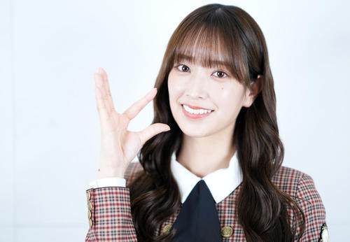 「君は0から1になれ」でセンターを務める日向坂46佐々木久美（撮影・横山健太）