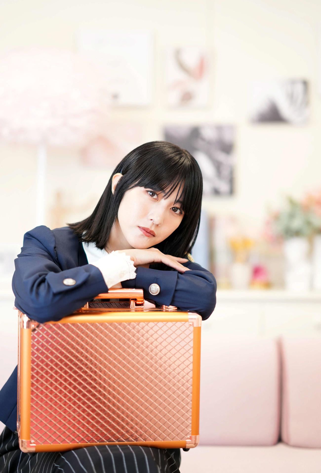 卒業を発表した櫻坂46土生瑞穂（撮影・横山健太）