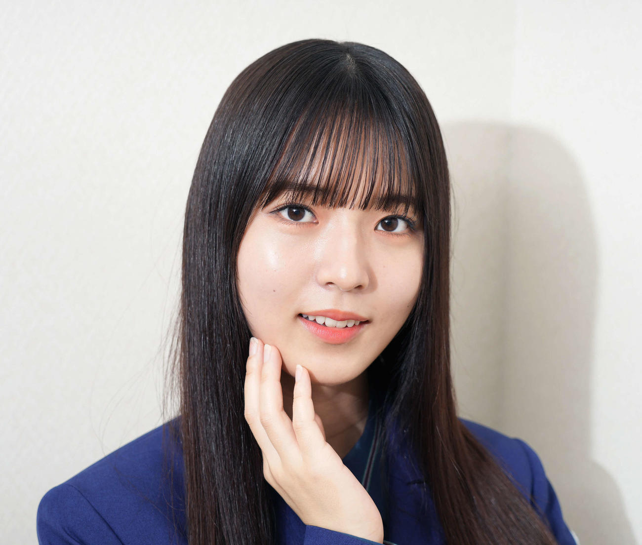 新曲「承認欲求」で初選抜入りを果たした中嶋優月（撮影・小沢裕）
