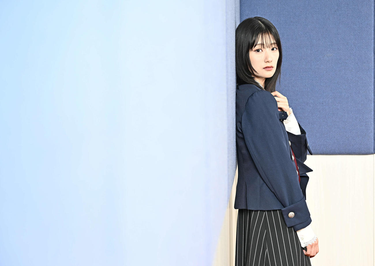 「BACKS LIVE!!」の抱負を語った櫻坂46の井上梨名（撮影・滝沢徹郎）