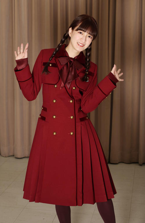 心境を語った乃木坂46の吉田綾乃クリスティー（撮影・中島郁夫）