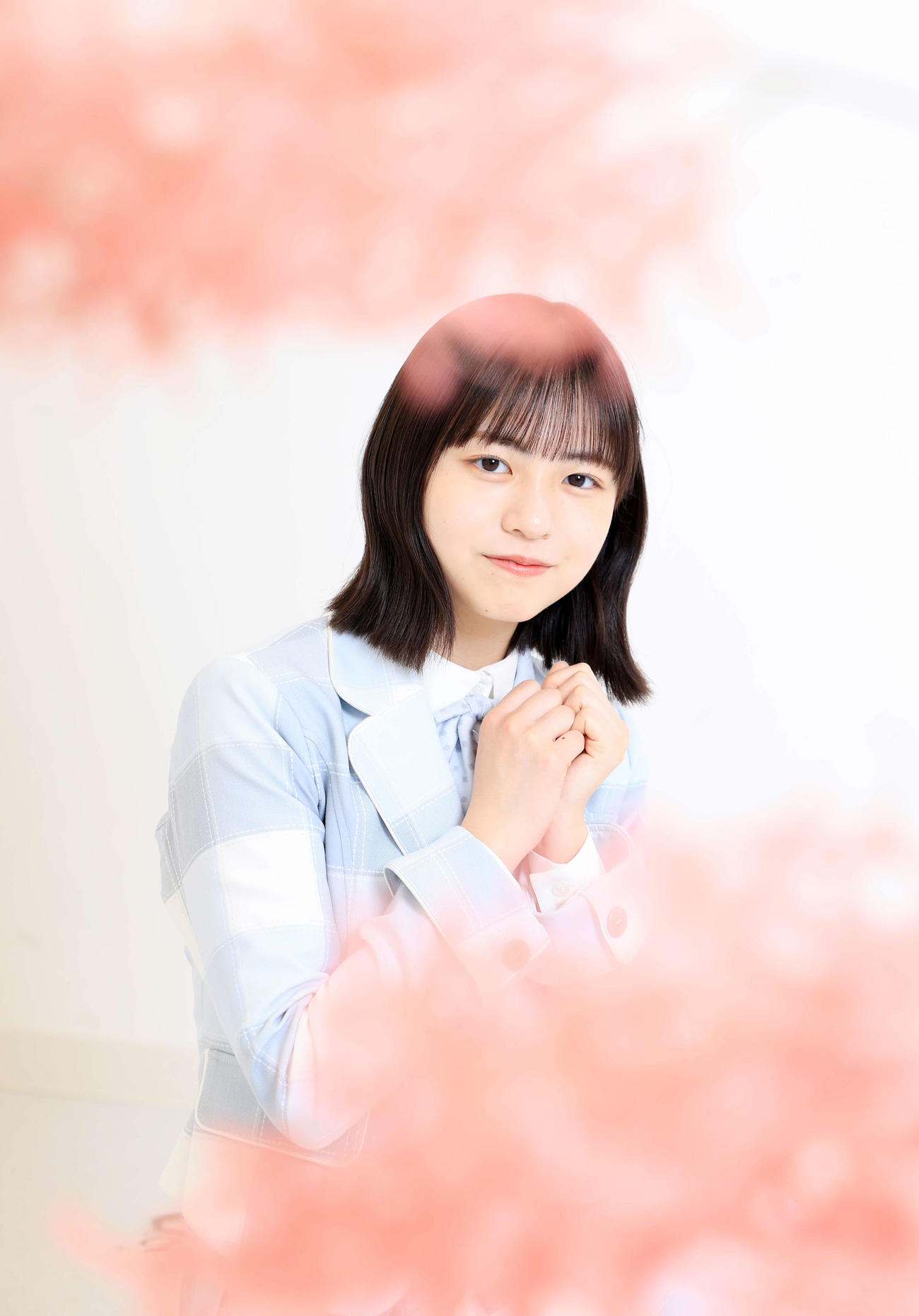 透明な魅力にあふれる日向坂46正源司陽子（撮影・浅見桂子）