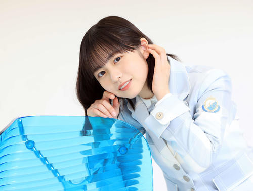 「ピュア」という言葉を体現するかのような透明な魅力にあふれる日向坂46正源司陽子(撮影・浅見桂子)